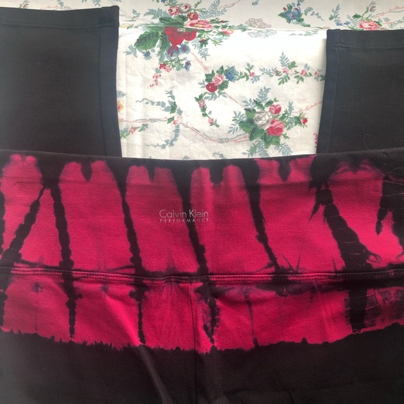 NWT Calvin Klein Performance Tie-Dye Leggings - Picture 5 of 6